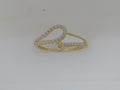 10k Yellow Gold Woman's Ring 0.9g