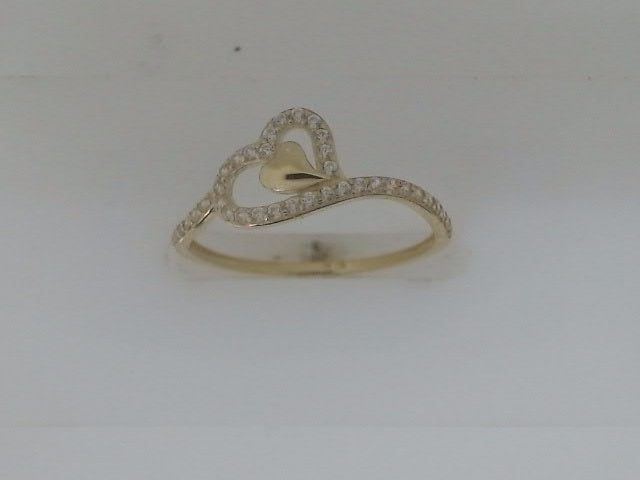 10k Yellow Gold Woman's Ring 0.7g