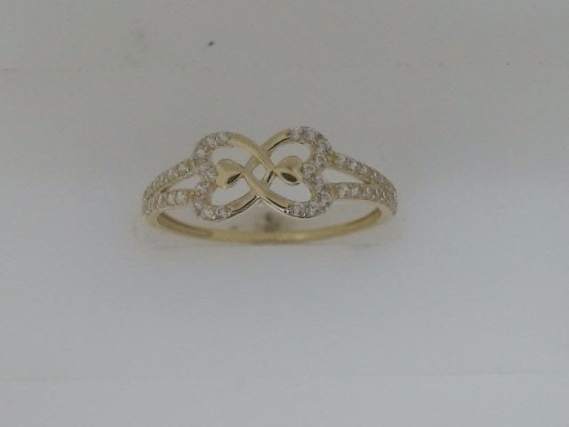 10k Yellow Gold Woman's Ring 0.9g