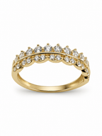 10 KT ANILLOS DE MUJER