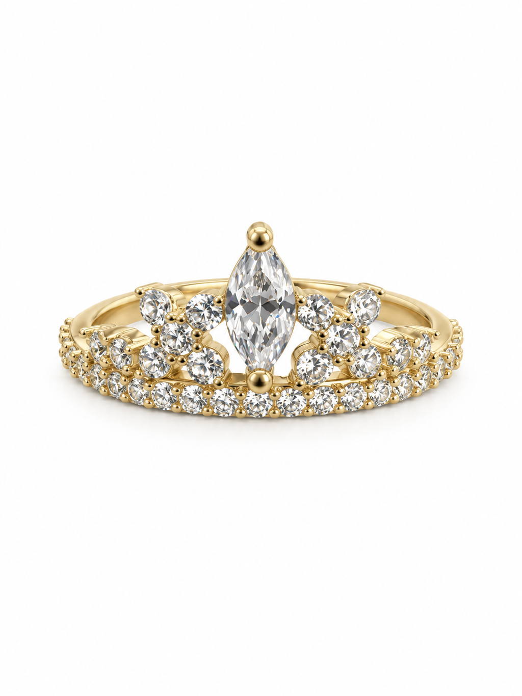 10 KT ANILLOS DE MUJER