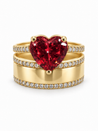 10 KT ANILLOS DE MUJER