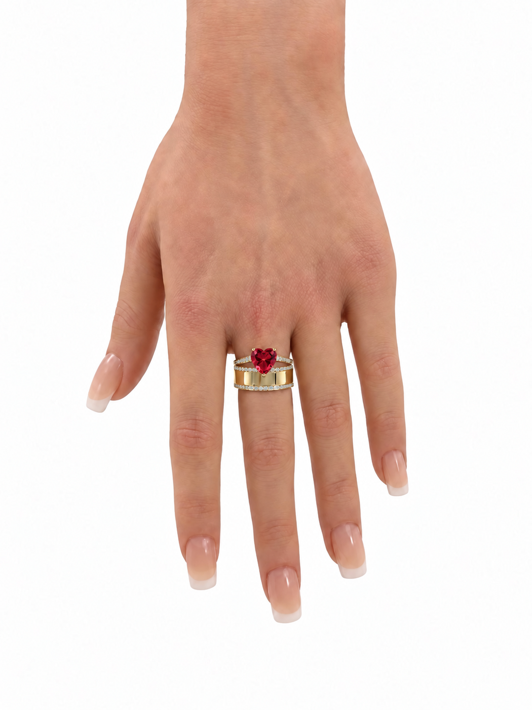 10 KT ANILLOS DE MUJER
