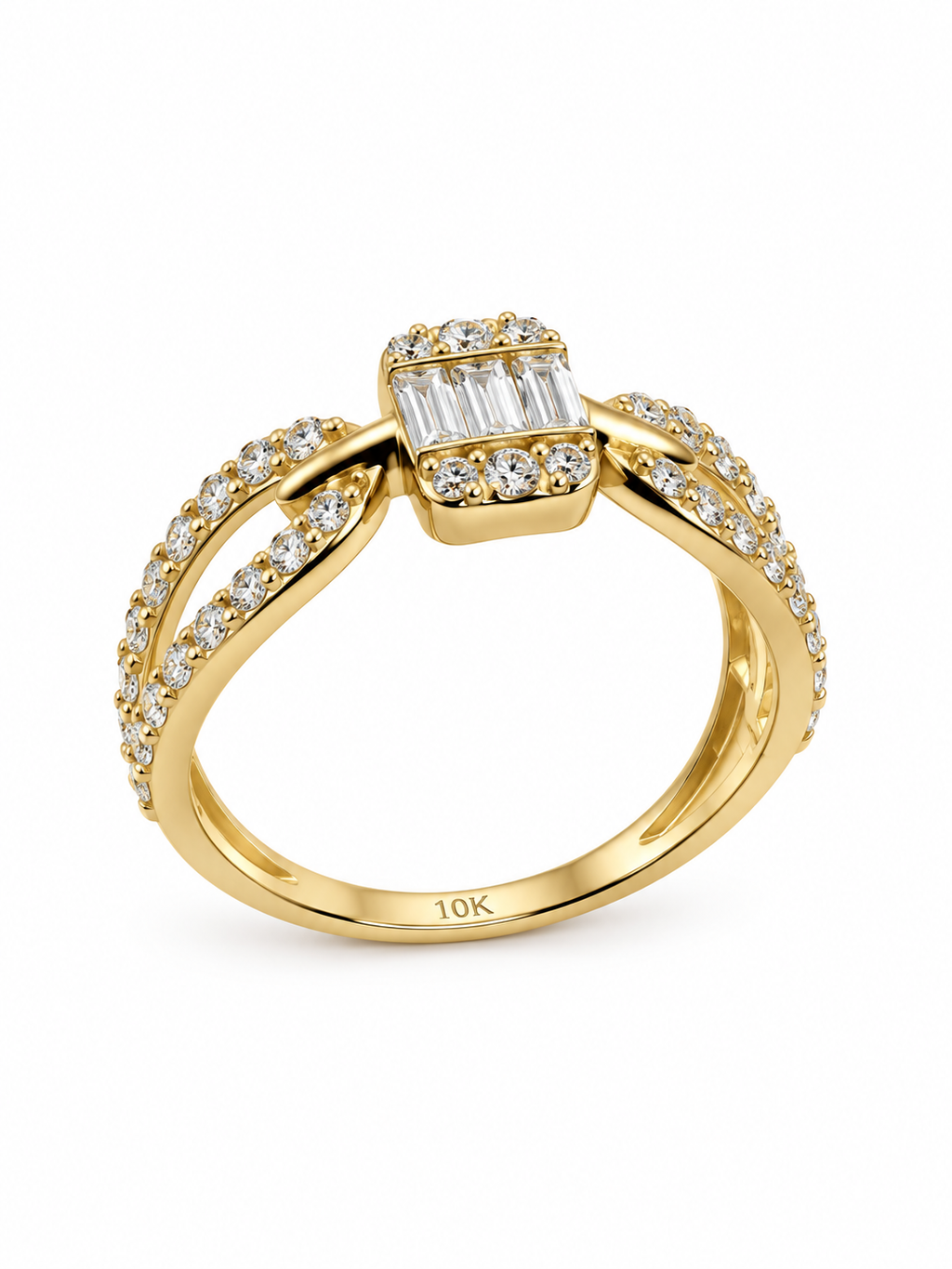 10 KT ANILLOS DE MUJER