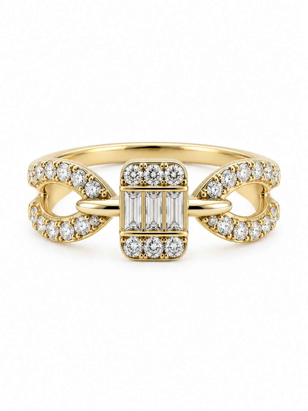 10 KT ANILLOS DE MUJER