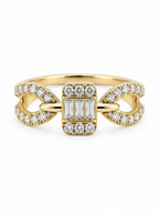 10 KT ANILLOS DE MUJER