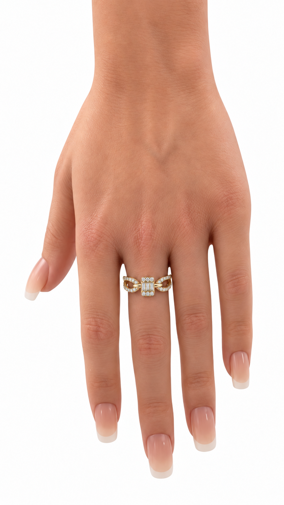 10 KT ANILLOS DE MUJER