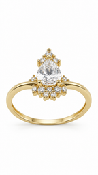 10 KT ANILLOS DE MUJER
