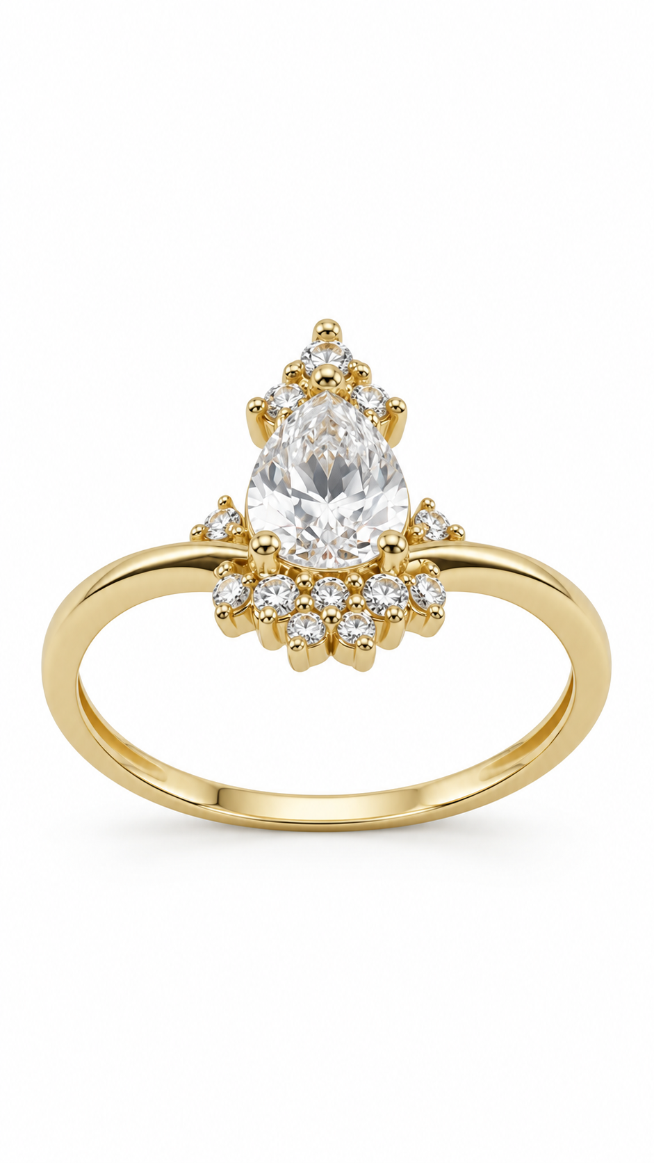 10 KT ANILLOS DE MUJER