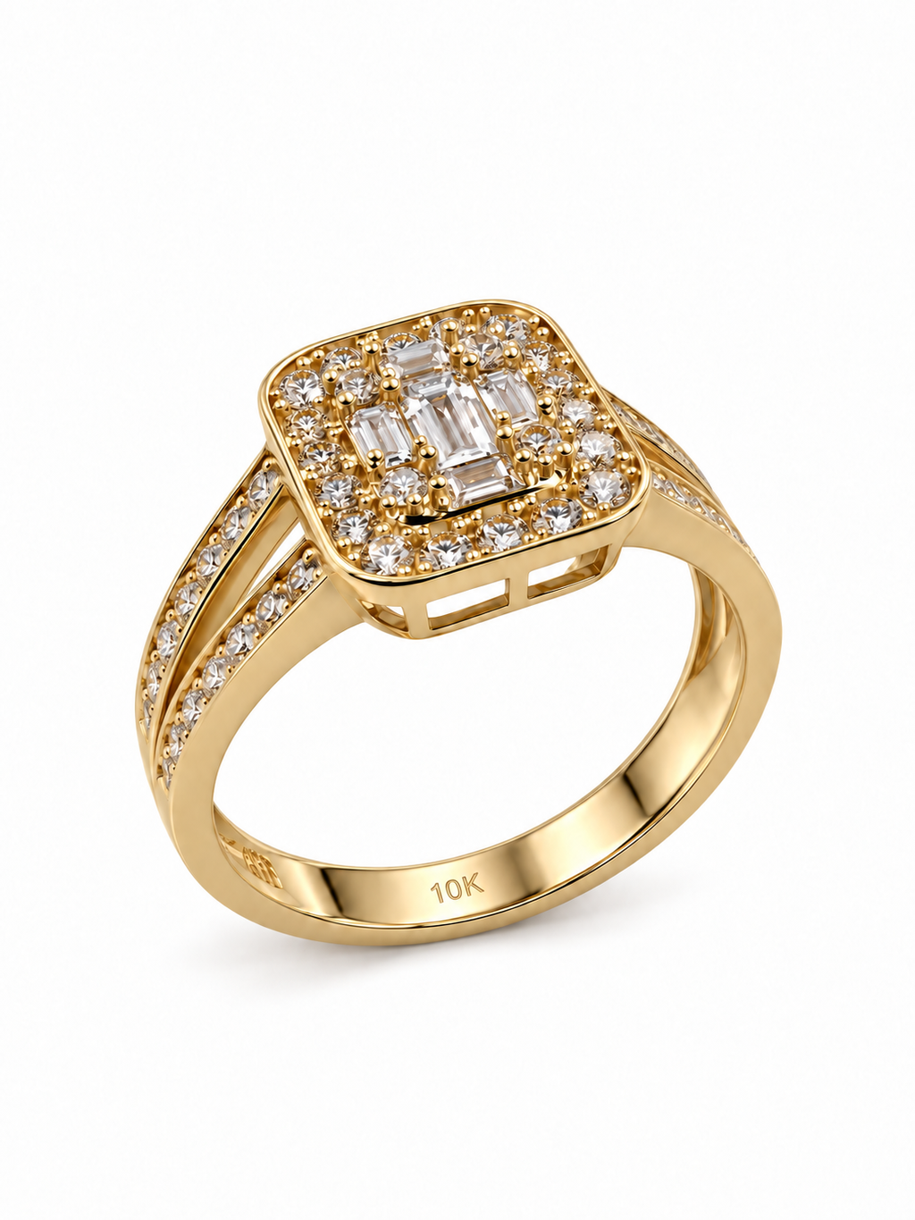 10 KT ANILLOS DE MUJER