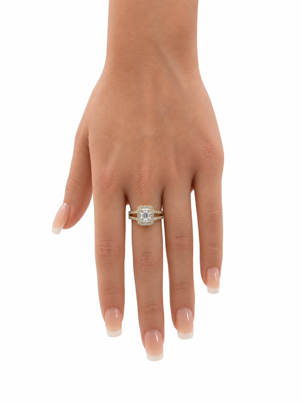 10 KT ANILLOS DE MUJER