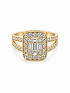 10 KT ANILLOS DE MUJER