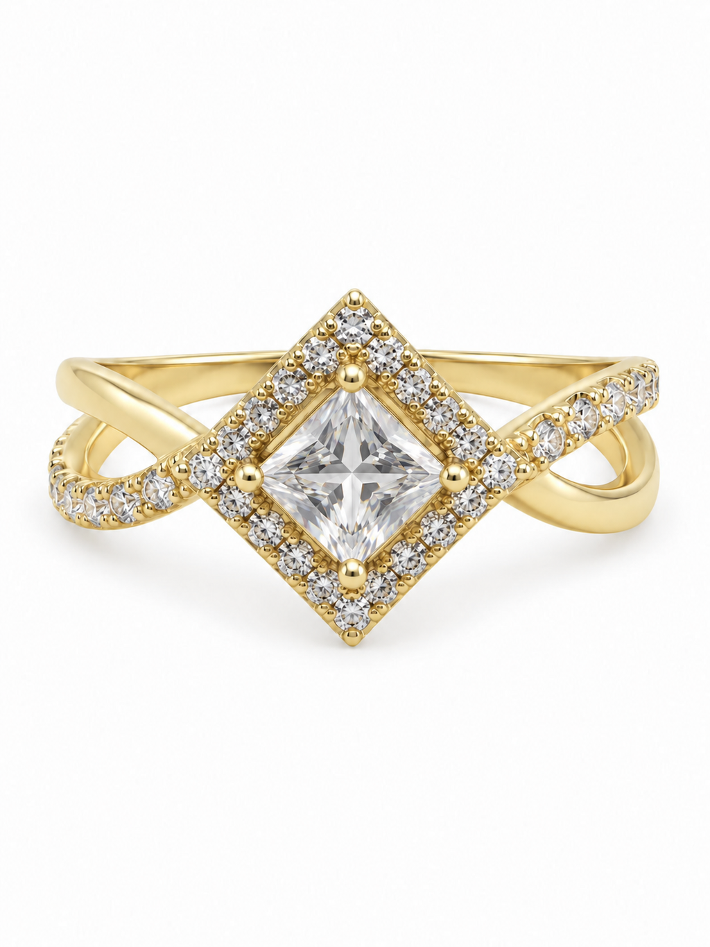 10 KT ANILLOS DE MUJER
