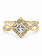 10 KT ANILLOS DE MUJER