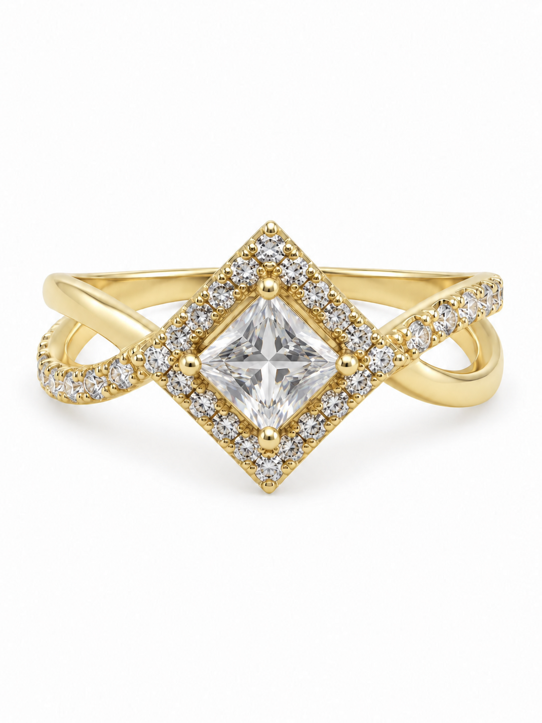 10 KT ANILLOS DE MUJER