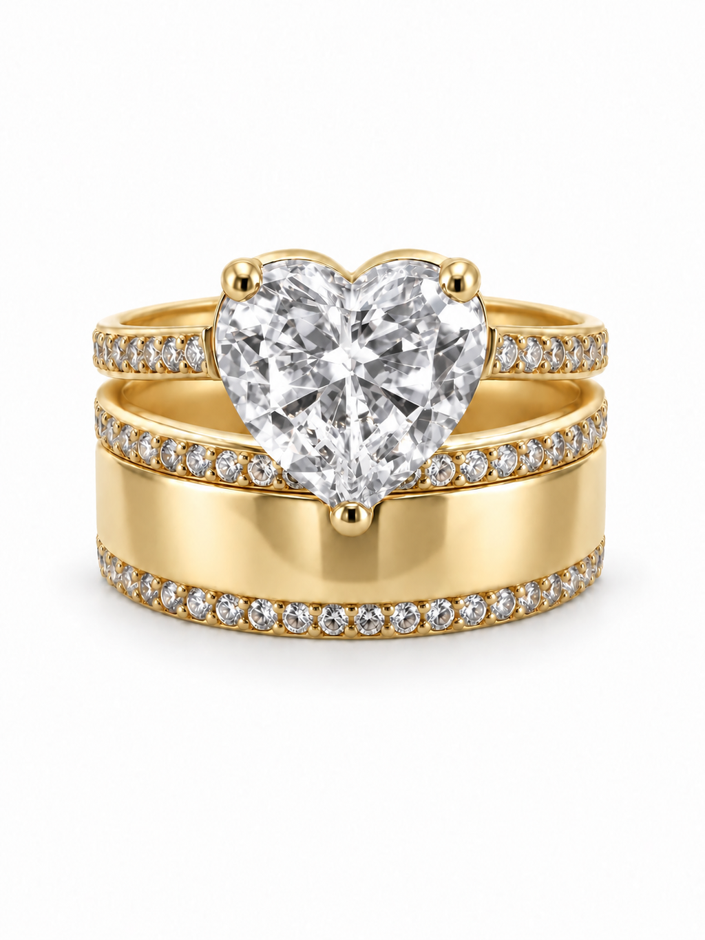 10 KT ANILLOS DE MUJER