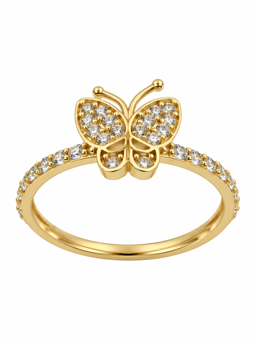 10 KT ANILLOS DE MUJER