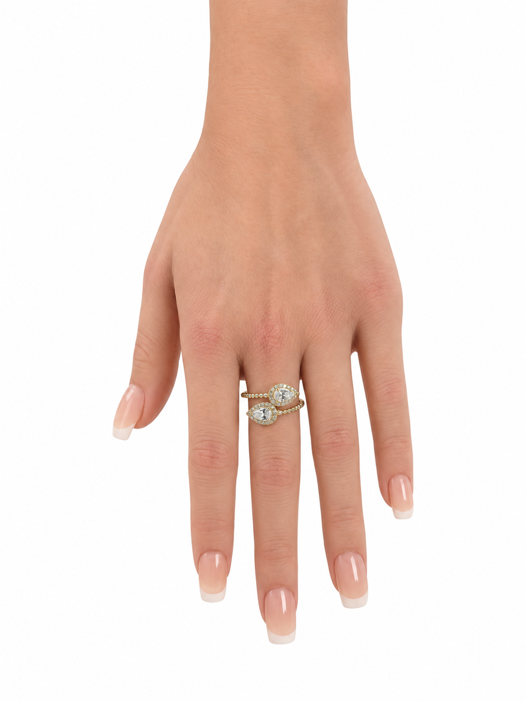 10 KT ANILLOS DE MUJER