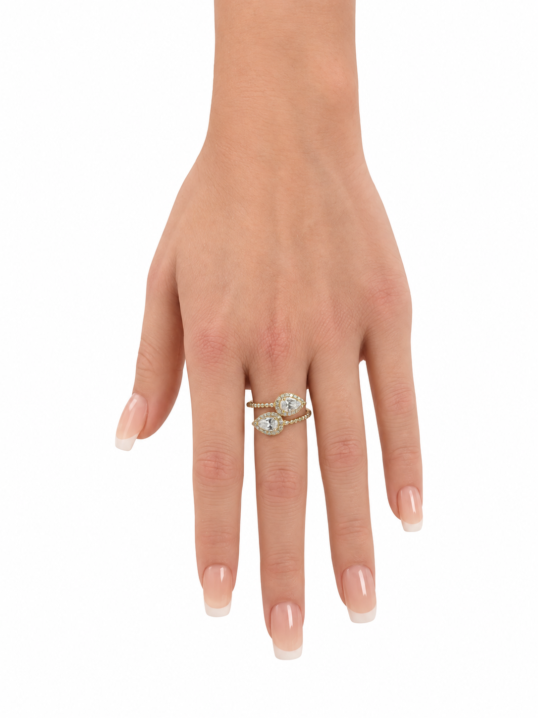 10 KT ANILLOS DE MUJER