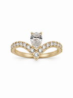 10 KT ANILLOS DE MUJER