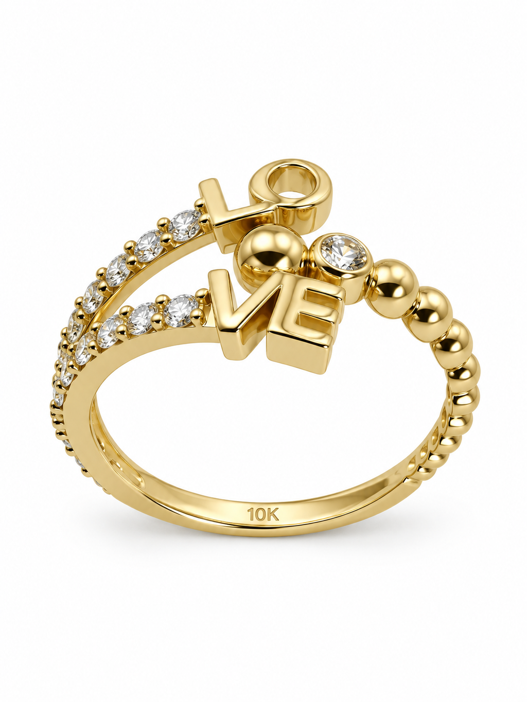 10 KT ANILLOS DE MUJER