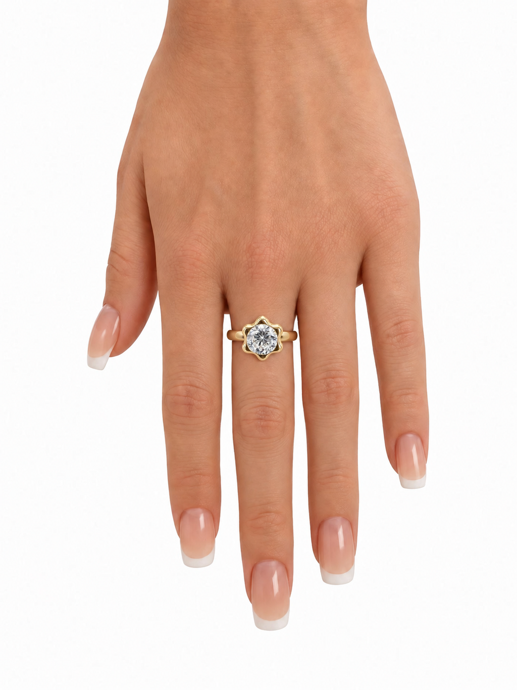 10 KT ANILLOS DE MUJER