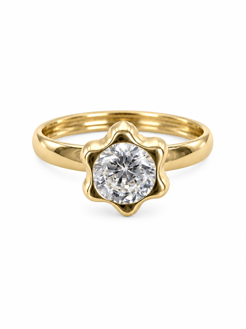 10 KT ANILLOS DE MUJER
