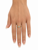 10 KT ANILLOS DE MUJER