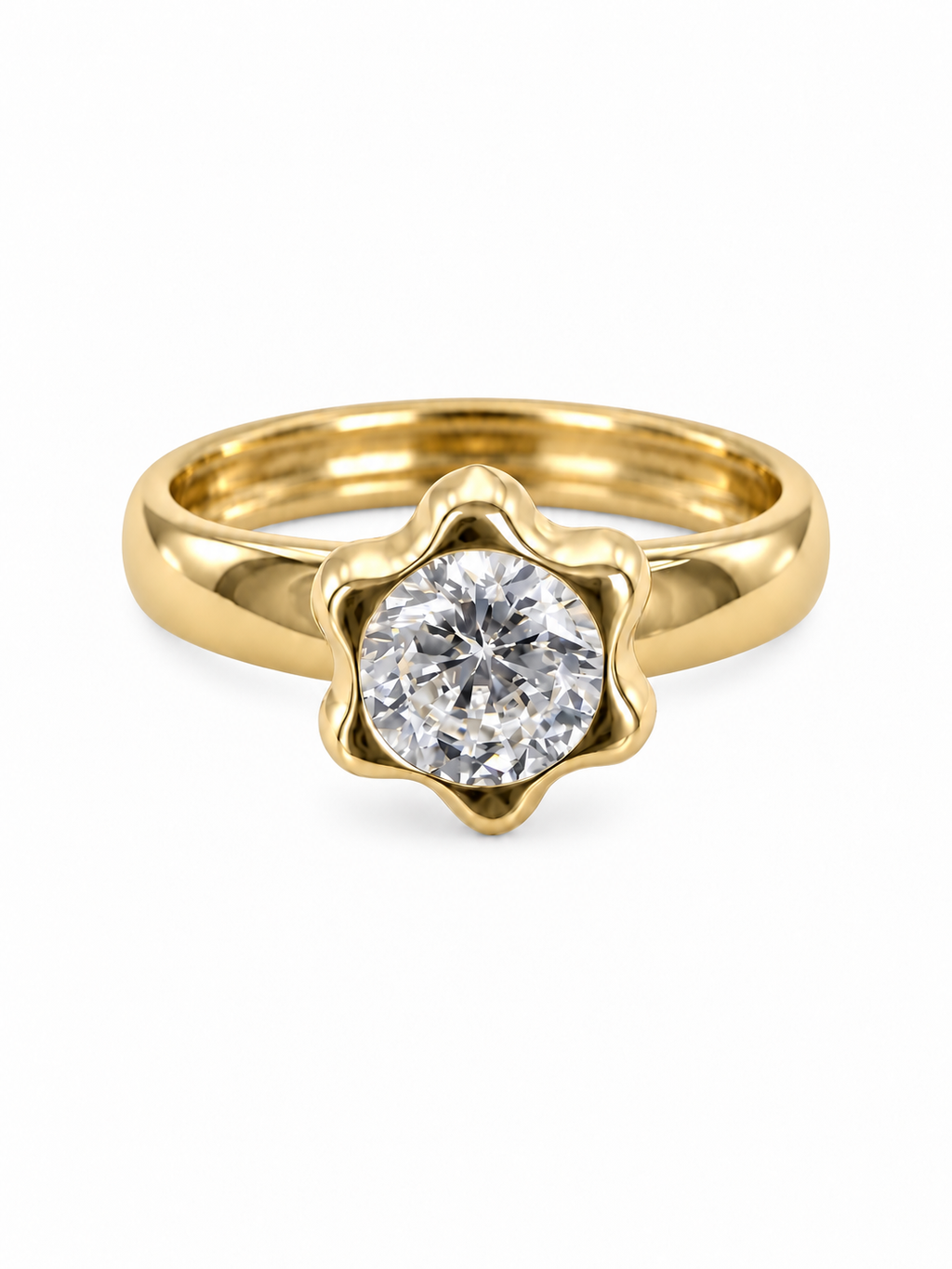 10 KT ANILLOS DE MUJER