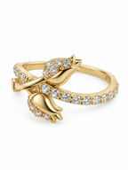 10 KT ANILLOS DE MUJER
