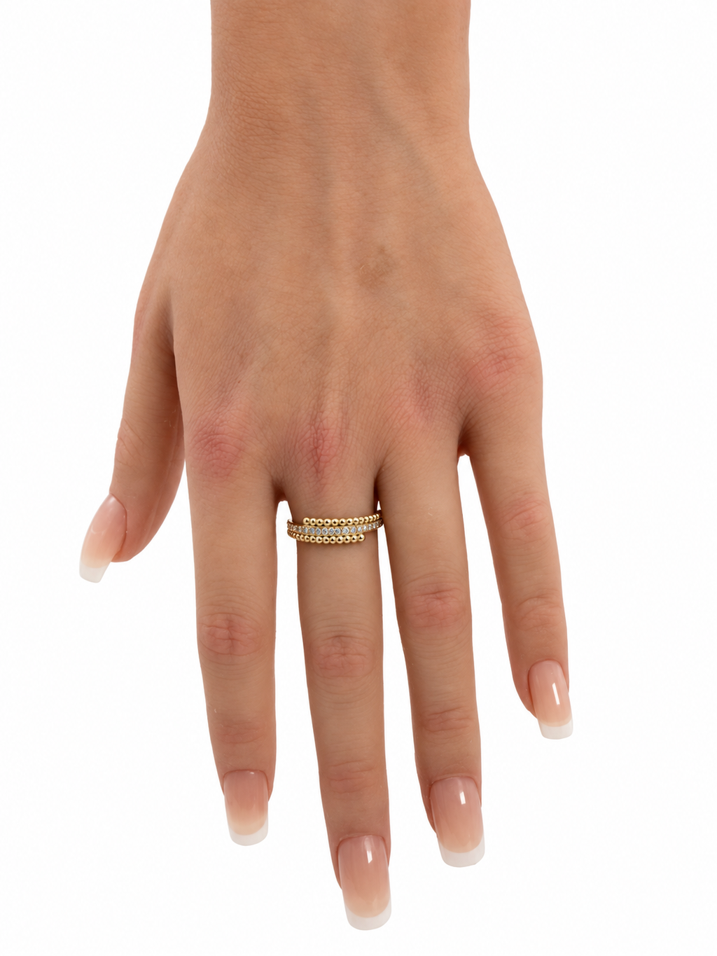10 KT ANILLOS DE MUJER