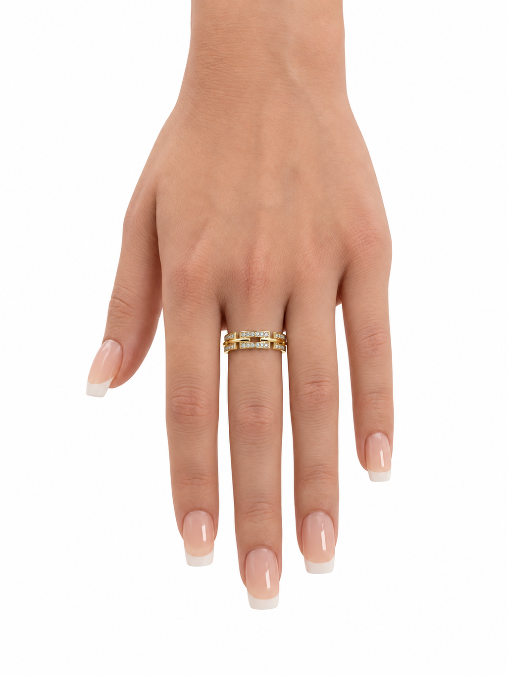 10 KT ANILLOS DE MUJER