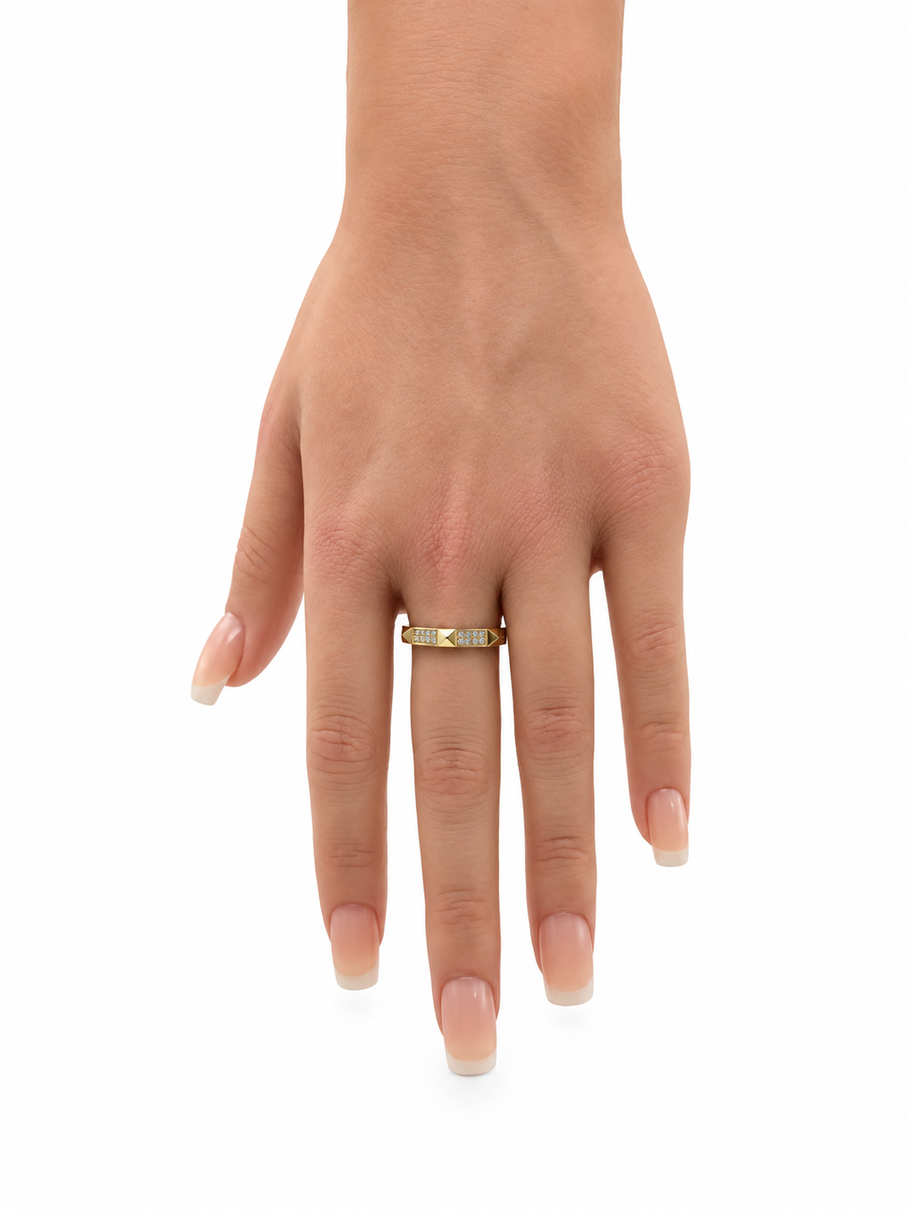 10 KT ANILLOS DE MUJER