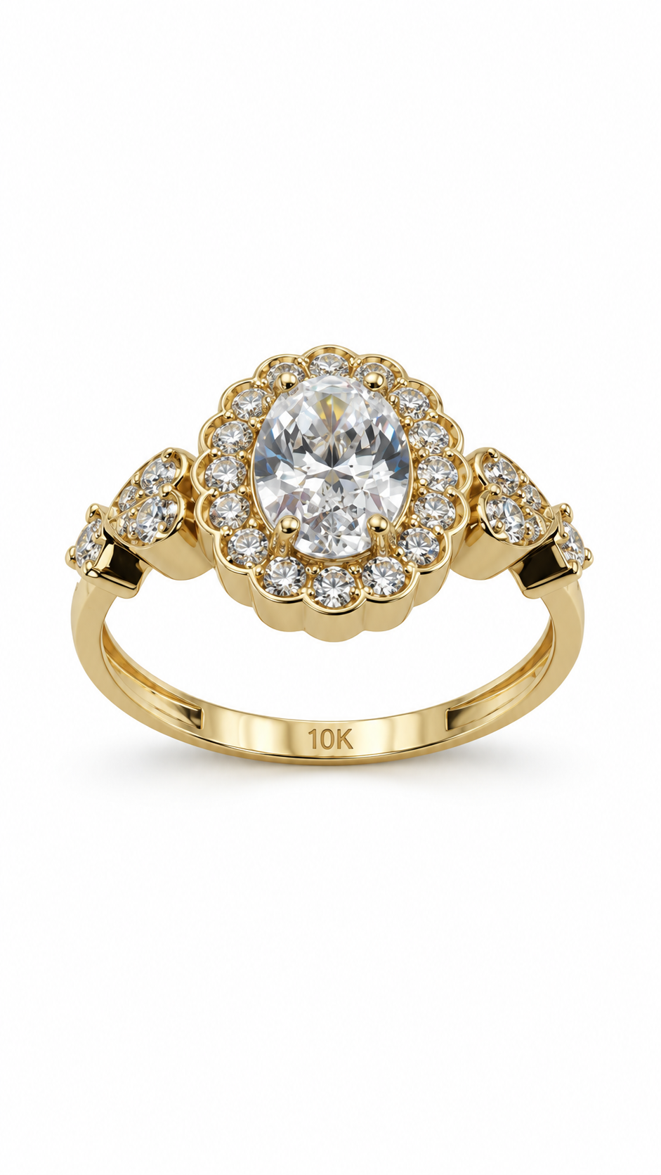 10 KT ANILLOS DE MUJER