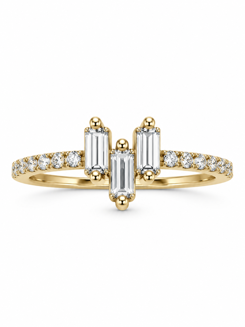 10 KT ANILLOS DE MUJER