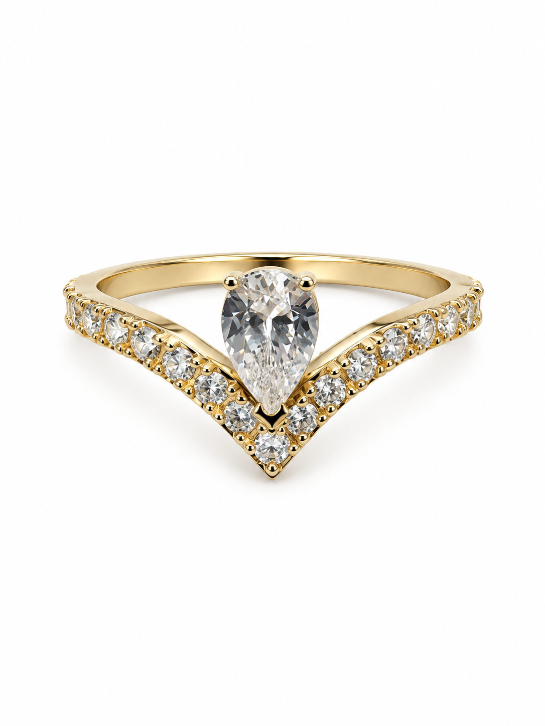 10 KT ANILLOS DE MUJER
