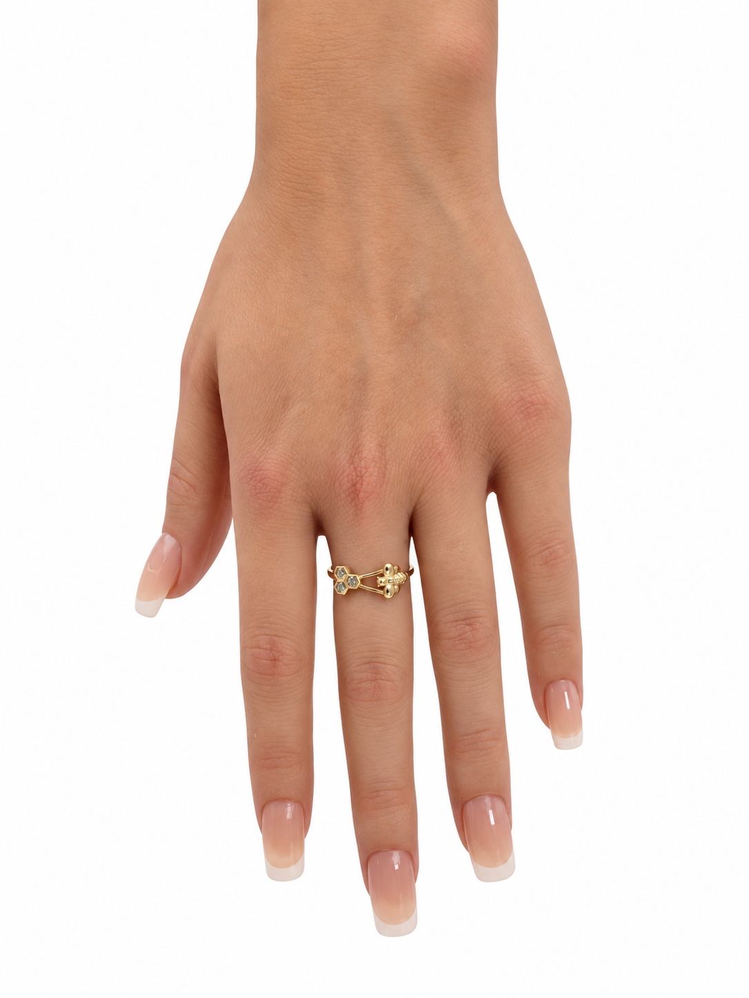 10 KT ANILLOS DE MUJER