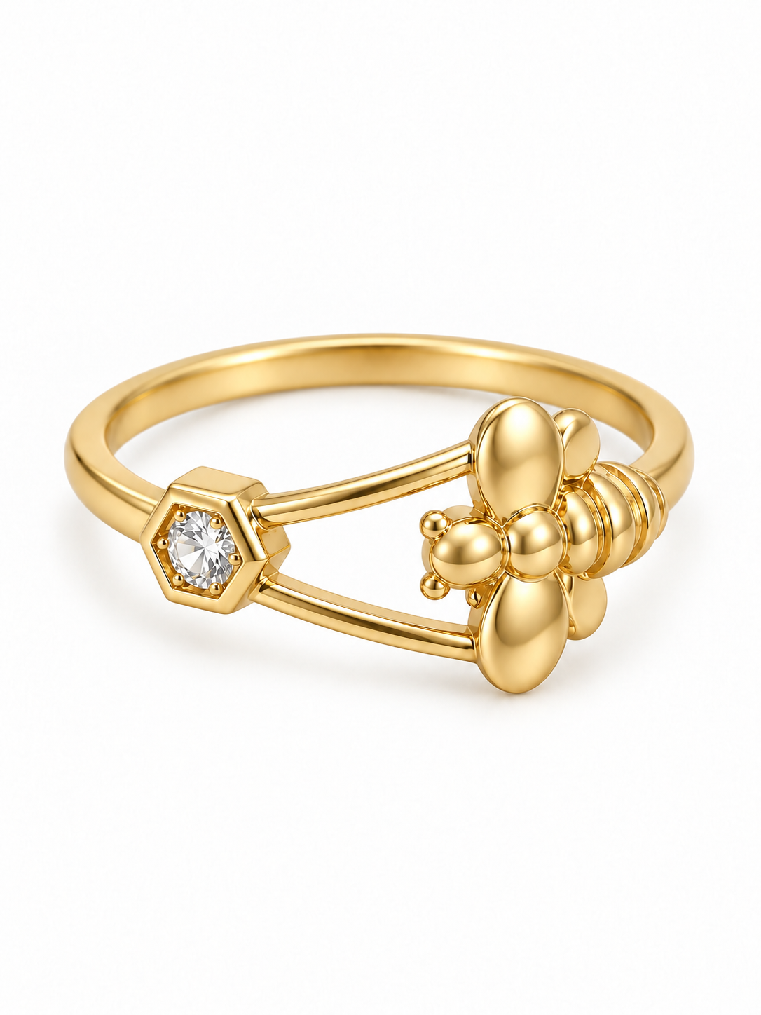 10 KT ANILLOS DE MUJER