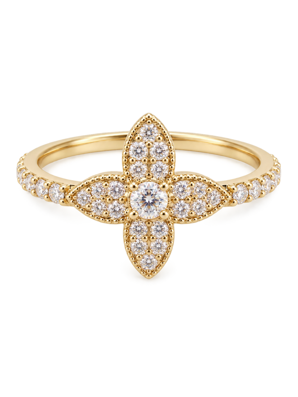 10 KT ANILLOS DE MUJER