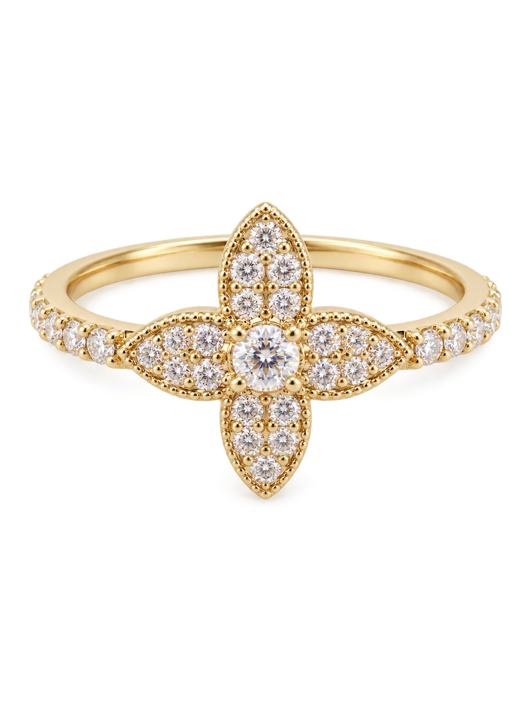 10 KT ANILLOS DE MUJER