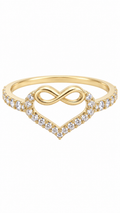10 KT ANILLOS DE MUJER