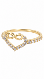 10 KT ANILLOS DE MUJER