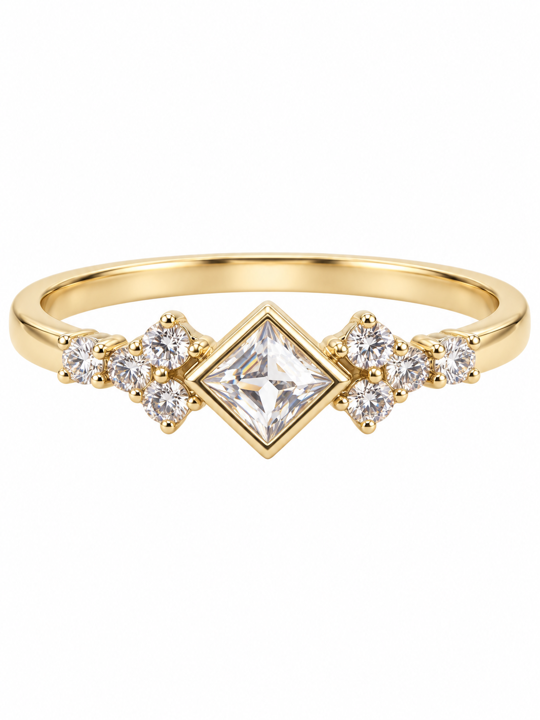 10 KT ANILLOS DE MUJER