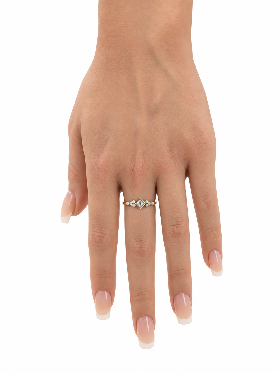 10 KT ANILLOS DE MUJER
