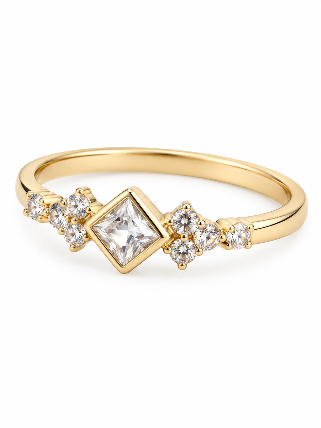 10 KT ANILLOS DE MUJER