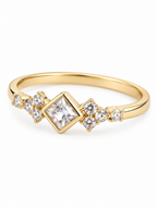 10 KT ANILLOS DE MUJER