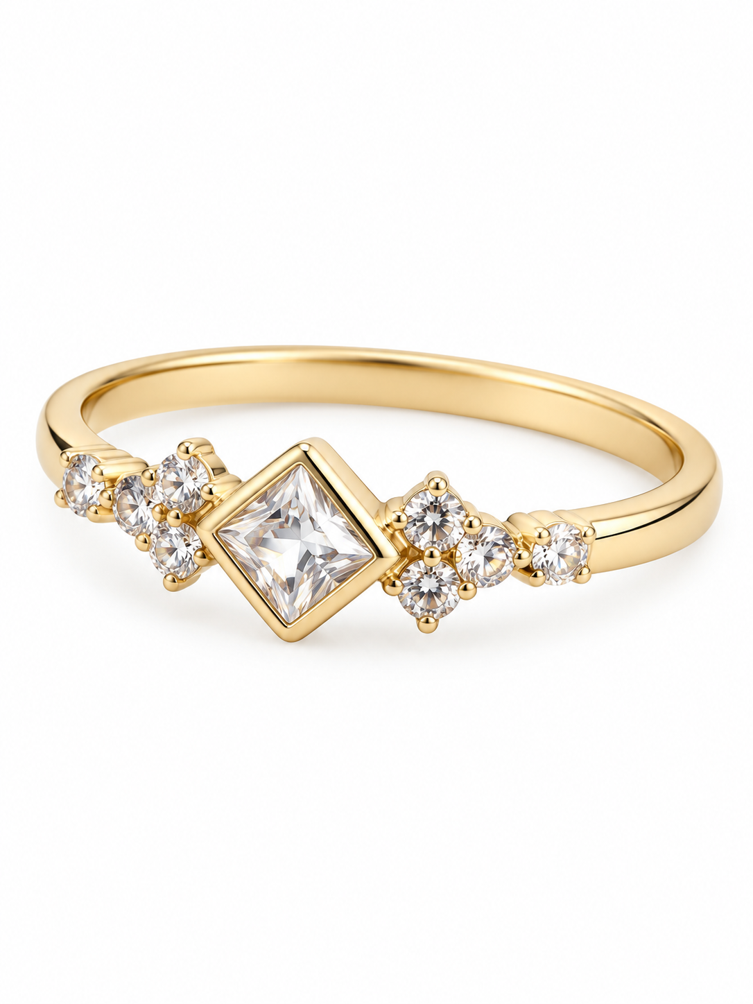 10 KT ANILLOS DE MUJER