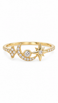 10 KT ANILLOS DE MUJER