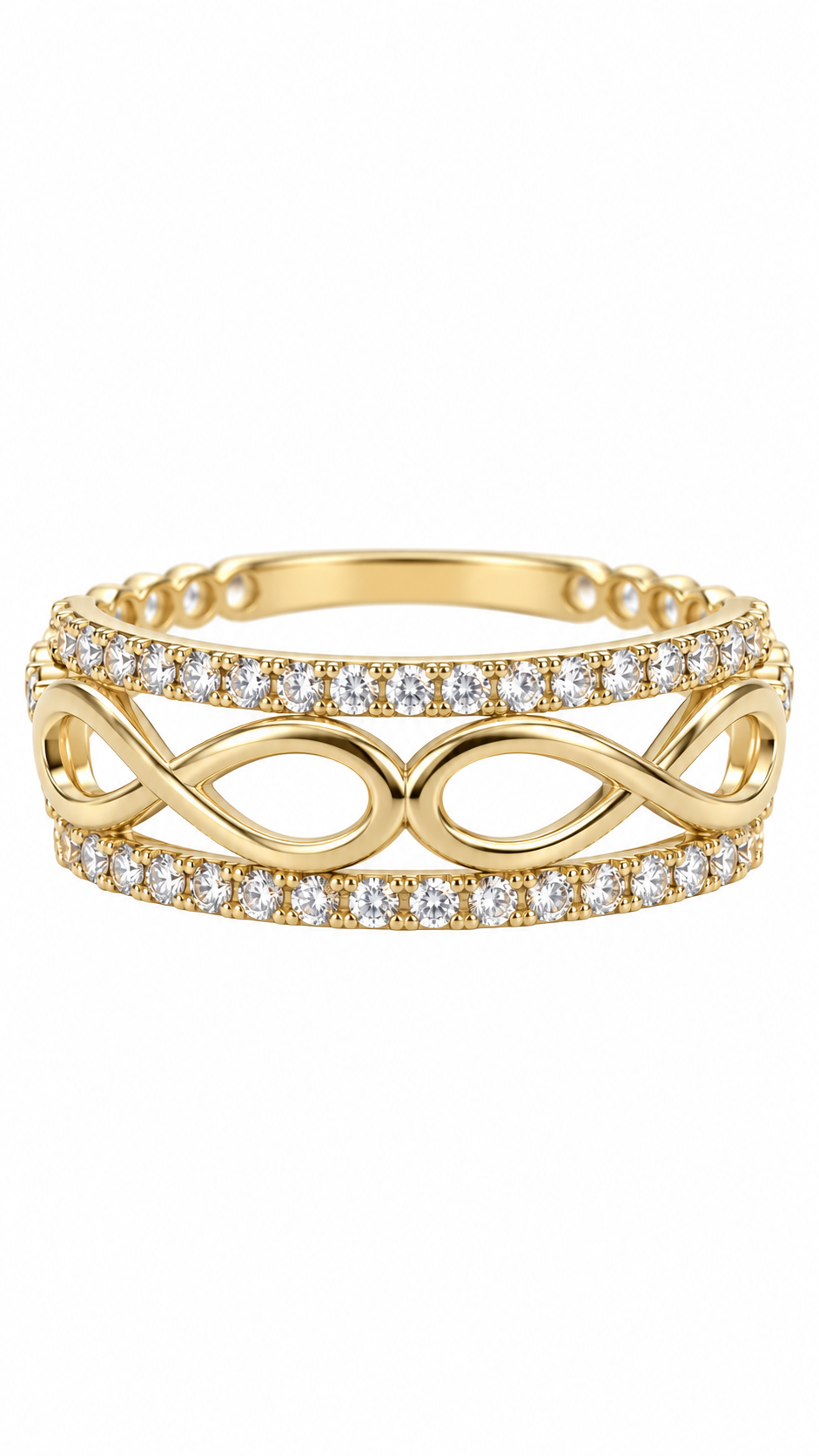 10 KT ANILLOS DE MUJER