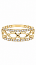 10 KT ANILLOS DE MUJER